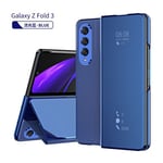 Samsung Galaxy Z Fold3 5G      PU Leather Case    Blue