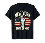 New York State of Mind Statue of Liberty Nyc New York City T-Shirt