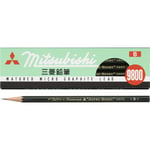 [UK Dispatch] Mitsubishi Pencil Co., Ltd. 9800 pencil dozen (12 pieces) B K98...