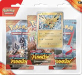 Pokémon- Zapdos Lot de 3 Ampoules Crimson & Purple Sparks, 3er-Pack-Blister