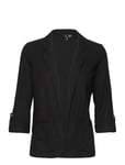 Vmjesmilo 3/4 Loose Blazer Wvn Ga Noos Black Vero Moda