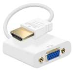 Avizar Male HDMI to Female VGA Adapter HD 1080p Image Quality Compact 20cm