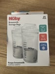 (U) Nuby Breast milk I Store Milk Storage Bags 25 Per Box