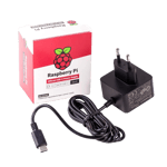 Raspberry Pi 15W Power Supply EU - Black