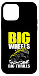 Coque pour iPhone 12 mini Motif Monster Truck pour homme amateur de Monster Trucks