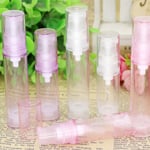 Plastic Travel Spray Bottle Empty Clear Transparent Perfume Atom 5mlpink