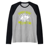 Spray here Spray now Painter Raglan Baseball Tee