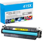 Yellow Toner Fits For HP 415X W2032X Color LaserJet M454dw MFP M479fdw With Chip