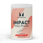 Impact Whey Protein - 20portions - Yaourt à la fraise - Fleckhinho Édition Limitée