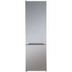 Russell Hobbs Freestanding Fridge Freezer, 54cm Wide, 180cm High, 204L Fridge Space, 84L Freezer Space, 4 Shelves, 4 Door Racks, Eco Friendly, Silver, RH180FF541E1S