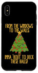 Coque pour iPhone XS Max From The Window To The Wall Poème de Noël avec citation de Noël