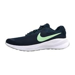 Nike Homme Revolution 7 Running Shoe, Armory Navy/Vapor Green-Photon Dust, 44.5 EU