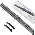 Faszin Hair Curler Curling Wand: Newbie One-Touch Automatic Curling Iron for &