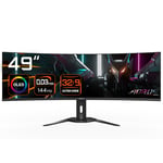 GIGABYTE AORUS CO49DQ OLED Curved Gaming Monitor - 5120x1440(DQHD), 18