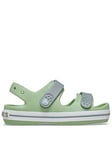 Crocs Crocband Cruiser Sandal Toddler Sandal, Green, Size 9 Younger