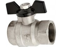 Hydroland Water Ball Valve 1/2 "Butterfly Tytan W/W // Zkw-15-Ww-M-H-Tytan