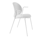 Fritz Hansen - N02-11 Recycle White - Ruokapöydän tuolit - Nendo - Valkoinen - Muovi