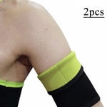 Viktminskning Arm Trimmer Wraps för män och kvinnor Storlek S2XL Slimm yellowL L