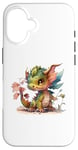 Coque pour iPhone 16 "Baby Dragon, Tiny but Mighty"