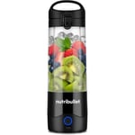 Blender Portable Nutribullet - Mini Blender med kniv i rostfritt stål 4 punkter - USB-C uppladdningsbar - 475ml Tritan utan BPA