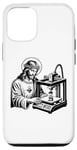 Coque pour iPhone 13 Pro Jésus-Christ imprimant une figurine d'un enfant en prière imprimante 3D