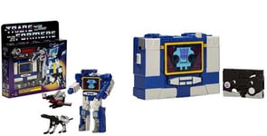 Figurines Transformers Generations Retro 40ème anniversaire Soundwave avec Laserbeak et Ravage