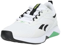 Reebok Men's NANOFLEX TR 2 Sneaker, FTWWHT/CBLACK/SPOGRE, 6.5 UK