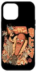 Coque pour iPhone 12 Pro Max Super Hot Dog Monster Food Japonais City Kawaii Hot Dog