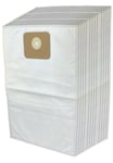 15 x Hoover SMS Dust Bags for Nilfisk Multi Wet & Dry 20 20T 30T Vacuum + Fresh