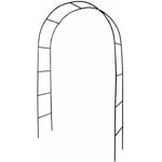 Arche arceau rosier treillis de jardin support 240 cm pour plantes grimpantes