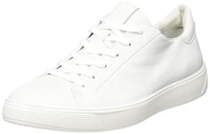 Ecco Homme Street Tray M Basket, White, 40 EU