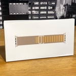 🟢 Apple Watch Ultra Strap 49mm Tan Natural Titanium Alpine Loop L 100% Original