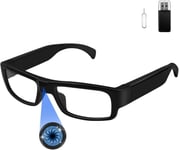 Lunettes Caméra Espionne HD 1080P,Caméra Cachée Lunettes avec Enregistrement,Mini Camera Lunettes de Sport Con registrazione in Loop pour Intérieure/Extérieure,etc.(Q732)