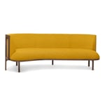 Carl Hansen - RF1903 Sideways Sofa Left Oljad Valnöt/Hallingdal 65 457 - Sofaer - Rikke Frost - Gul