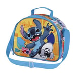 Disney Lilo and Stitch Skater-3D Lunch Bag, Yellow, 25.5 x 20 cm