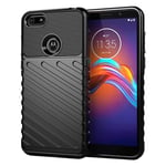 Motorola Thunder Moto E6 Play kuoret - Musta