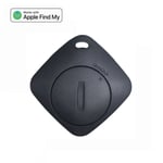 AiYaTo-Tracker GPS Bluetooth,Key Finder,Airtag,Fonctionne avec Apple Find My Global Network,Air Tag Locator,ITag pour IOS pour Sacs - Type 1pc BLACK