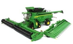 ERTL, Combine harvester JOHN DEERE X9 1000 on tracks with 2 cuts - Prestige C...