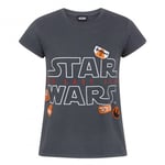 Star Wars: The Last Jedi Girls Badge T-Shirt - 5-6 Years