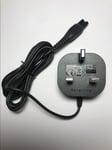 Replacement Shaver Charger Power Lead for Philips UK 3 Pin Plug SERIES 7000