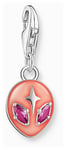 Thomas Sabo 2052-042-10 Alien Charm Pendant with Red Cold Jewellery