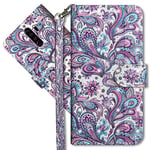 MRSTER Xiaomi Redmi Note 8 Pro Étui à Rabat 3D Désign Portefeuille Housse [Magnétique] [Fonction Stand] [Porte Carte] PU Cuir Protection Coque pour Xiaomi Redmi Note 8 Pro. YX 3D - Peacock Flower