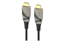 Prokord HDMI FIBER 2.0 PREMIUM - HDMI-kabel med Ethernet - 10 m