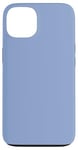 Coque pour iPhone 13 Couleur bleu sérénité simple