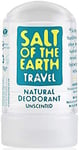 Natural Deodorant Travel Crystal by Salt of the Earth, Unscented, Fragrance Fre