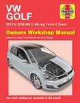 Haynes Workshop manual VW Golf bensin och diesel 20132016