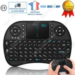 Mini clavier sans fil ordinateur télévision smart tv résistant télécommande xbox navigation USB connecter ps3 noga tvbox numérique