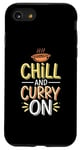 Coque pour iPhone SE (2020) / 7 / 8 Chill And Curry On - Dire drôle d'amateur de curry