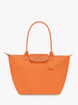 Longchamp Le Pliage Green Recycled Canvas Large Tote Bag