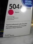 NEW GENUINE HP LASERJET CE253A 504A Magenta Print Cartridge  UK SELLER #G5